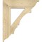 Ekena Millwork Balboa Traditional Rough Sawn Bracket w/ Offset Brace, Douglas Fir, 8"W x 28"D x 32"H BKT0806X28X32BOA01RDF - alternate 2